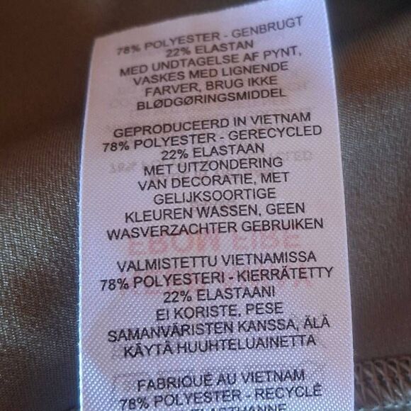 Gymshark Women’s XS Leggings – Olive Green Full Length with Side Pockets - Picture 6 of 6